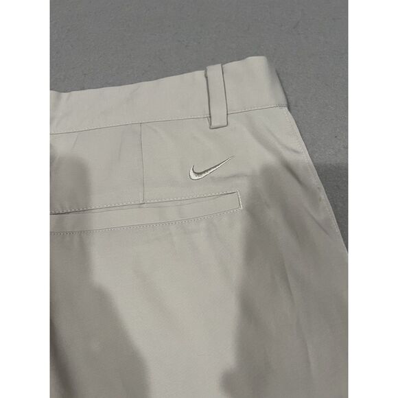 NIKE Golf Tour Performance Shorts Khaki Tan Size 32 Medium - Picture 4 of 4
